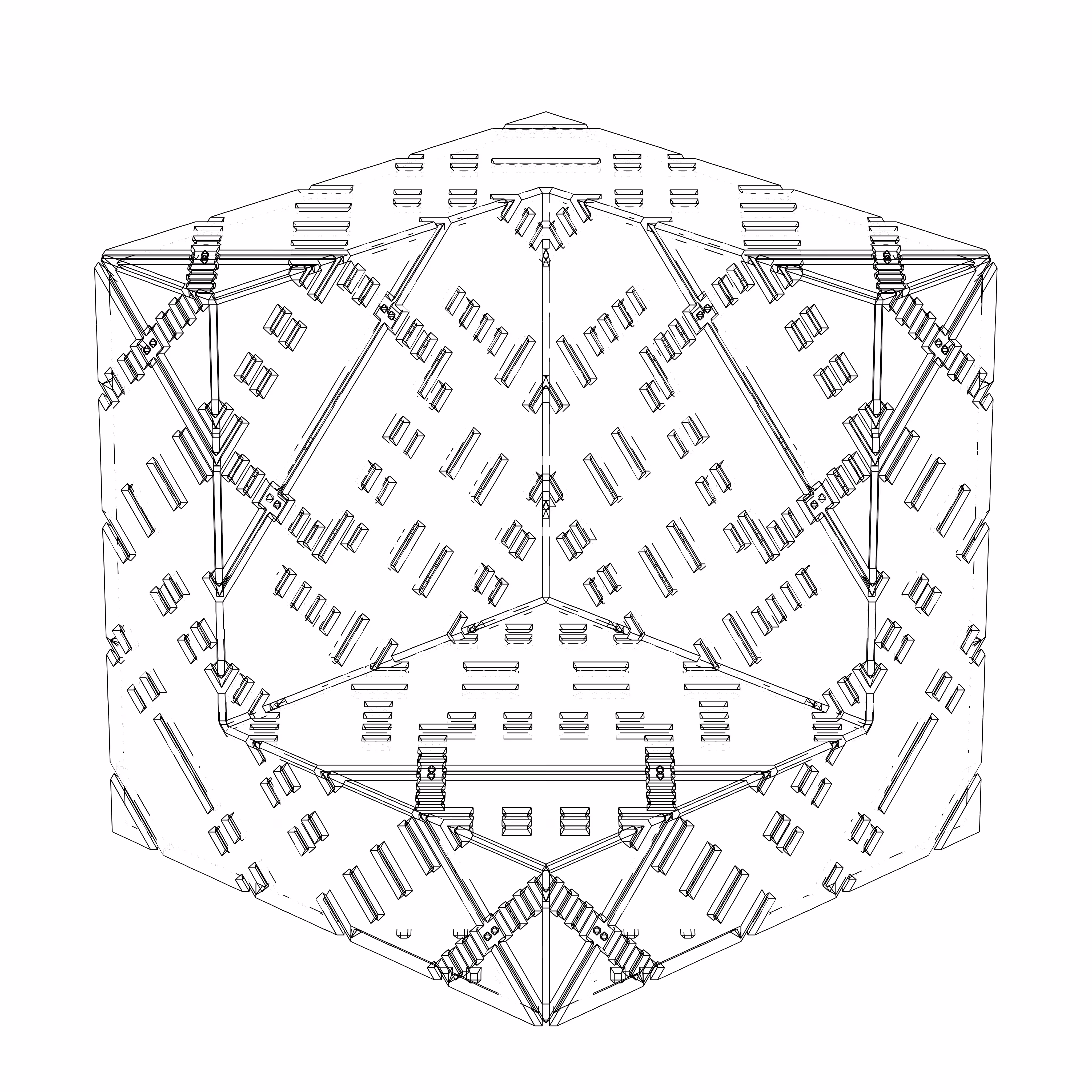 LL21 Alien Art Cube #659