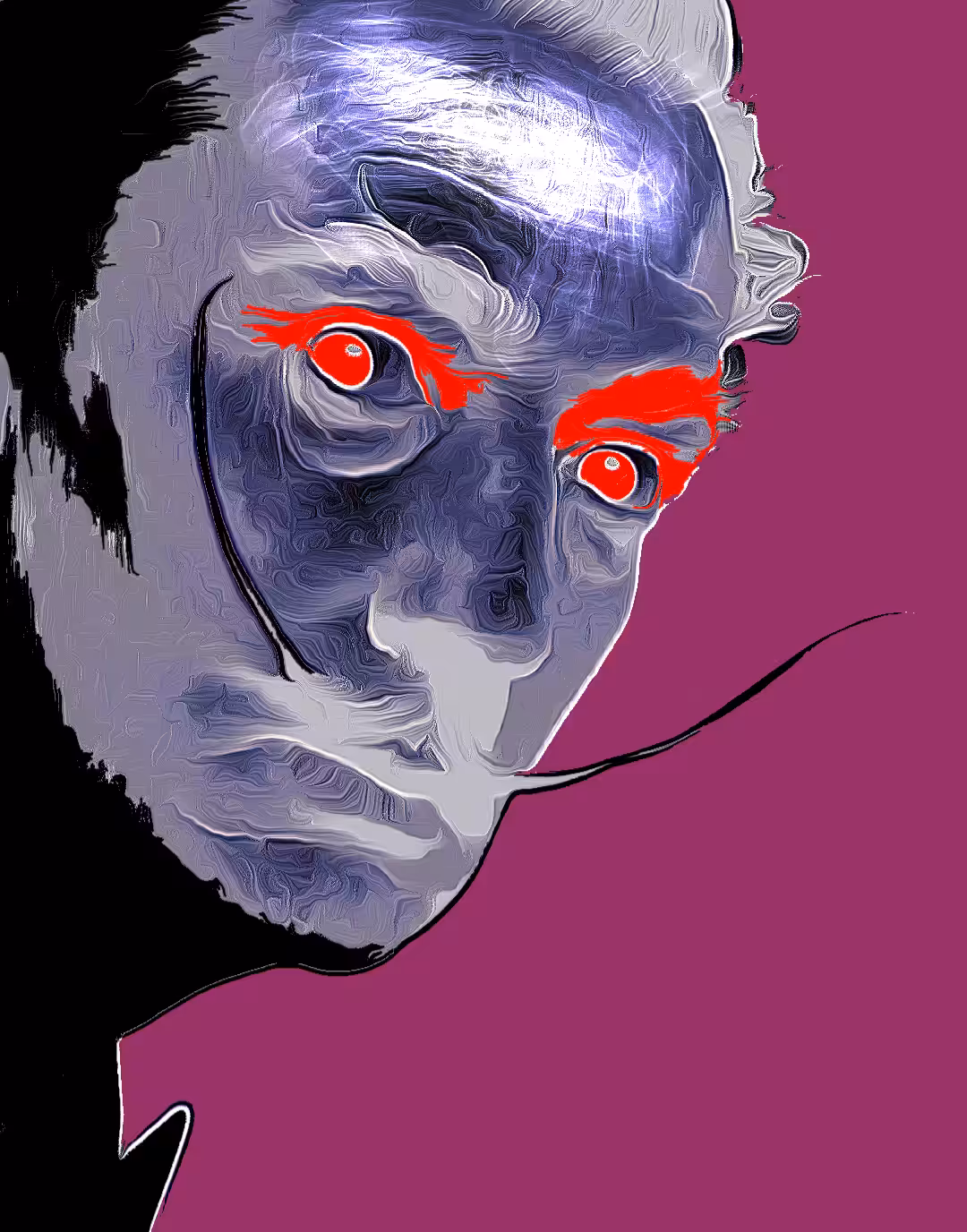 angry dali