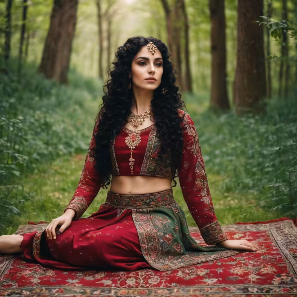 Attractive persian girl