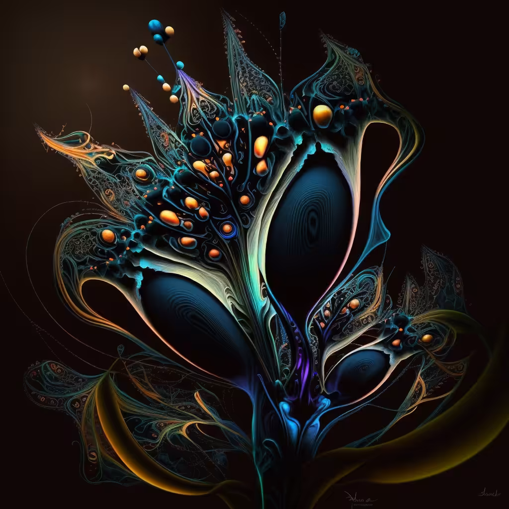 Black Gladioli