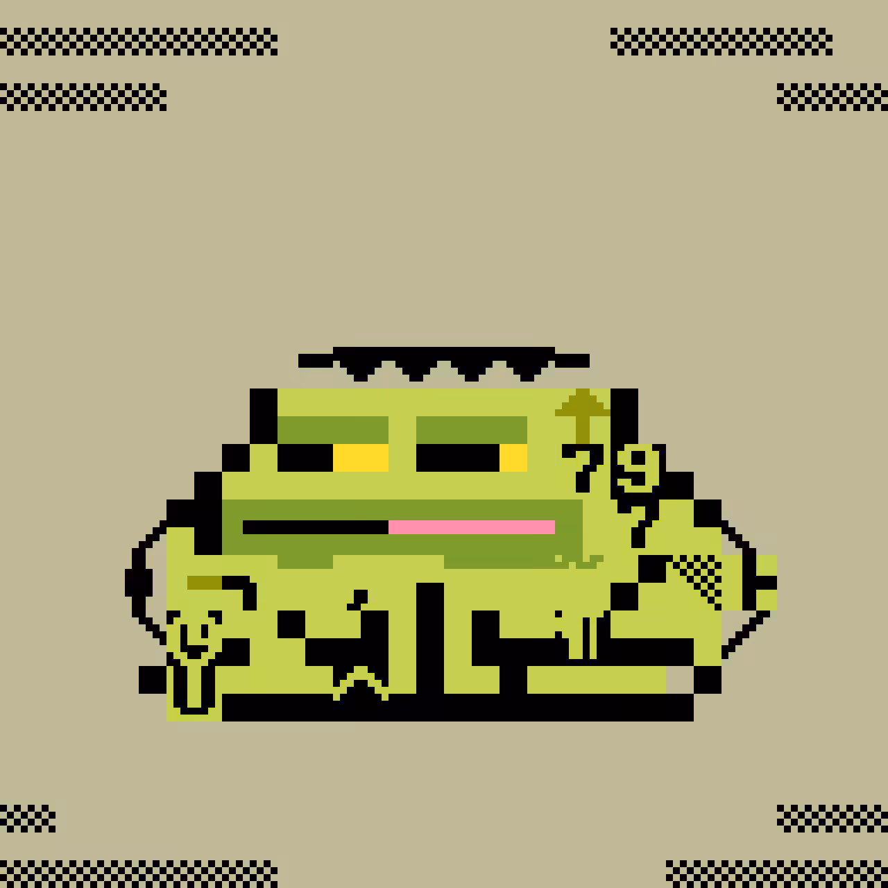 ASCII CrypToadz #1319