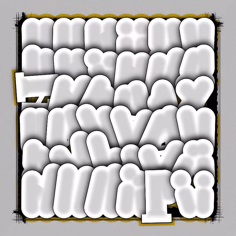 "Alphabetic signs" - (MatrixV2) #61