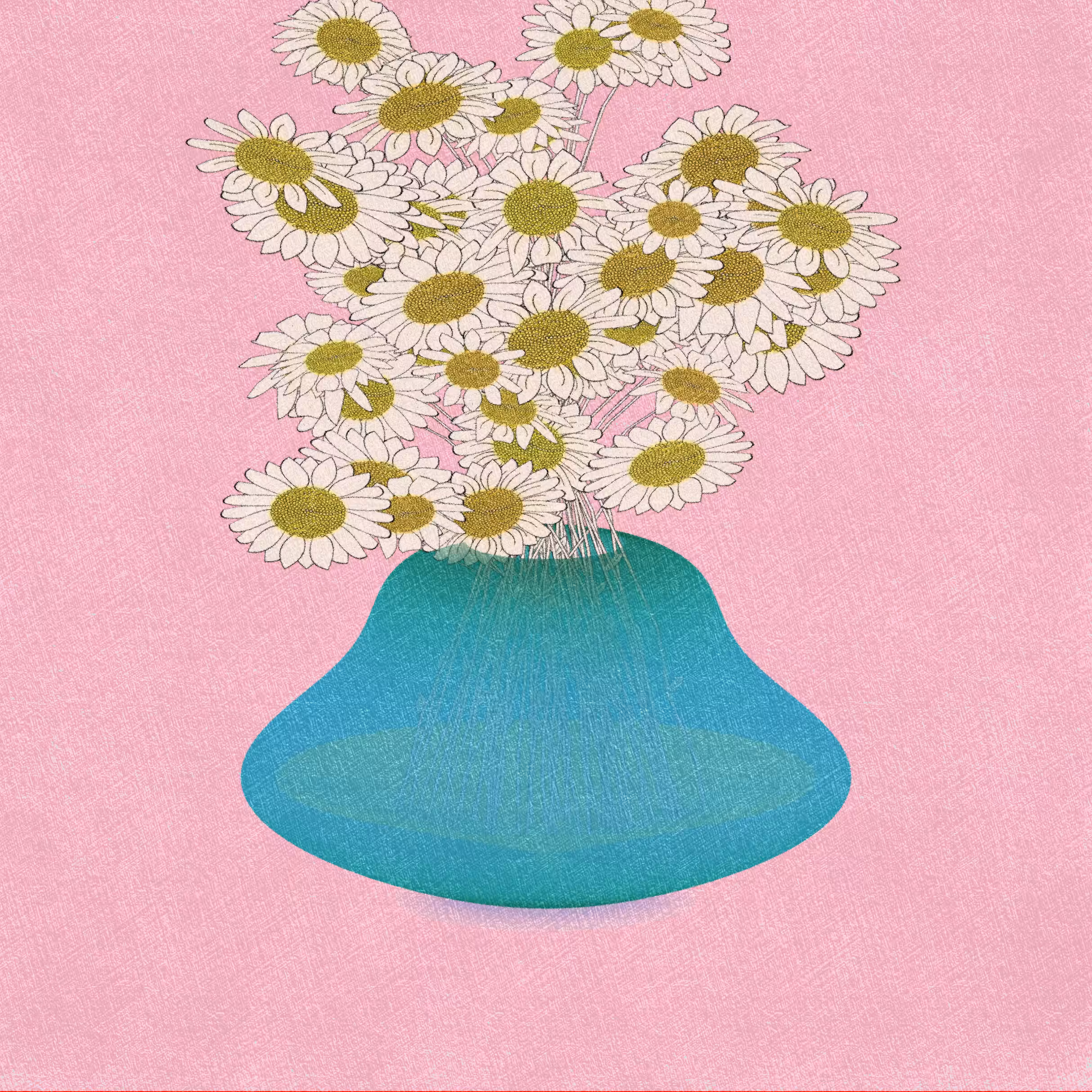 Vases and Daisies #15