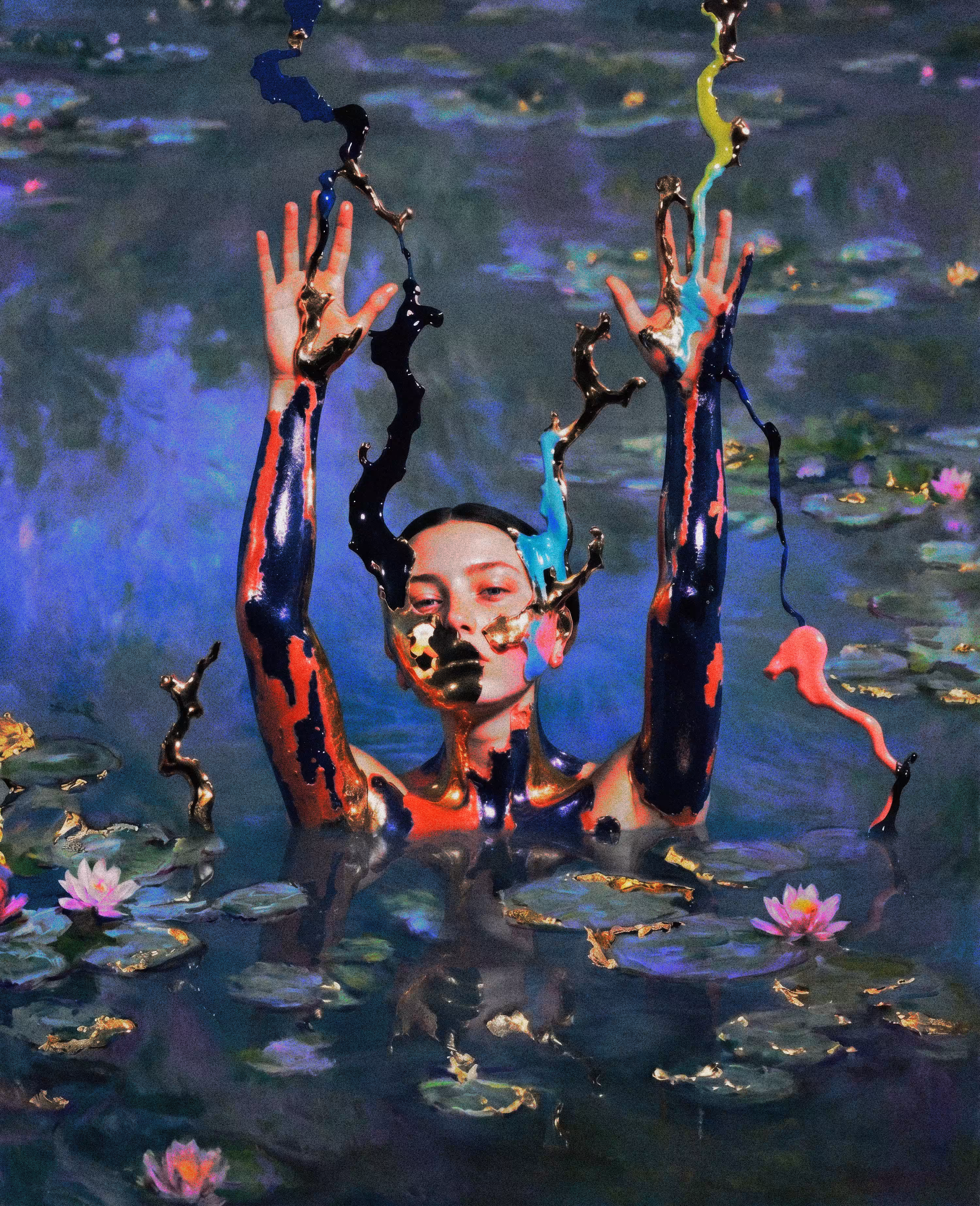 Drowning in Seerosen