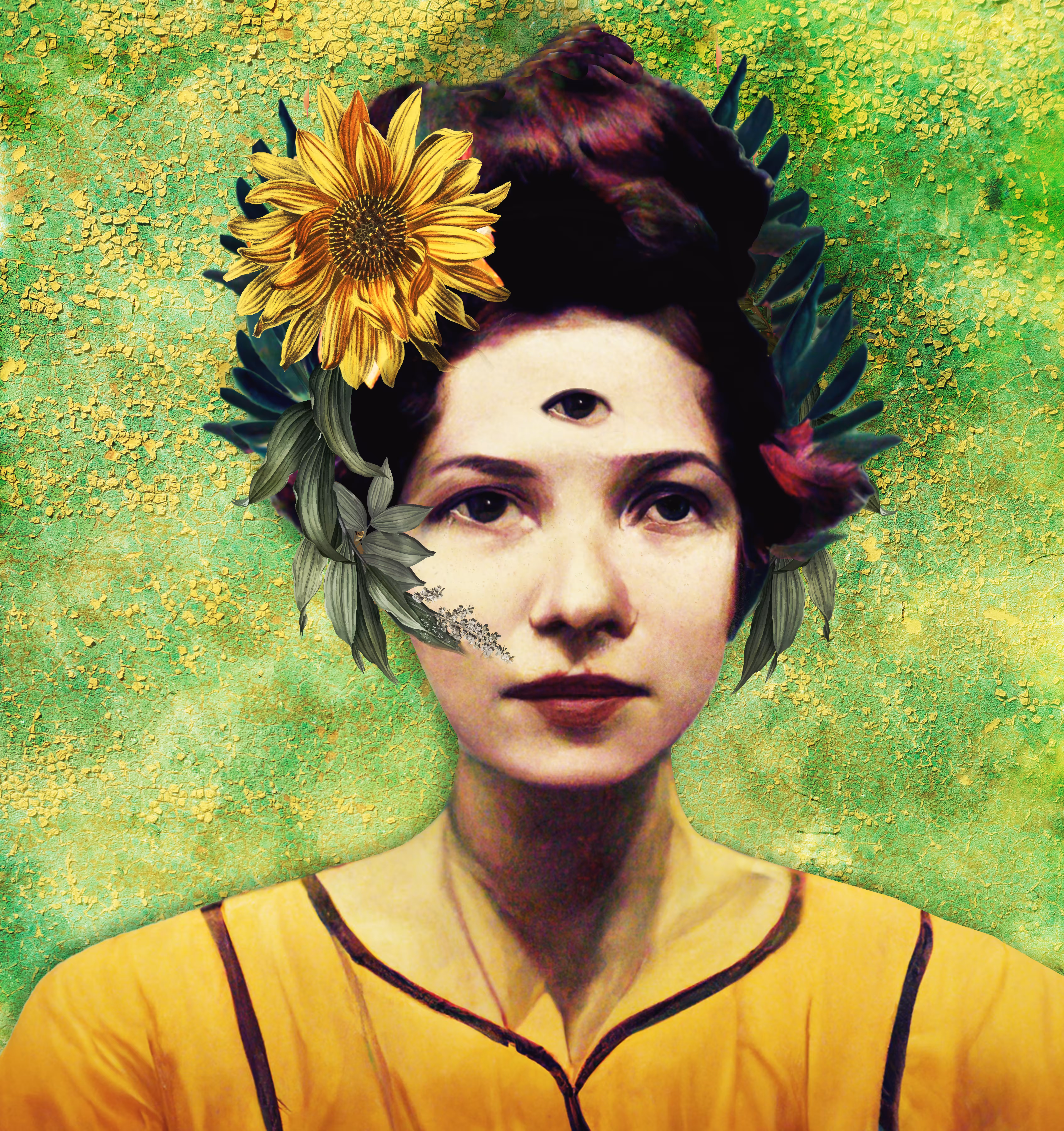 Introspection in a Yellow Dress