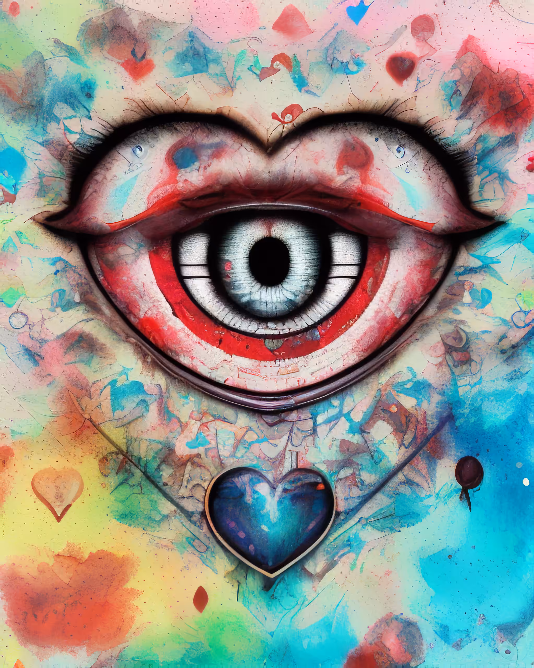 The Beating Eye Never Blinks #1
