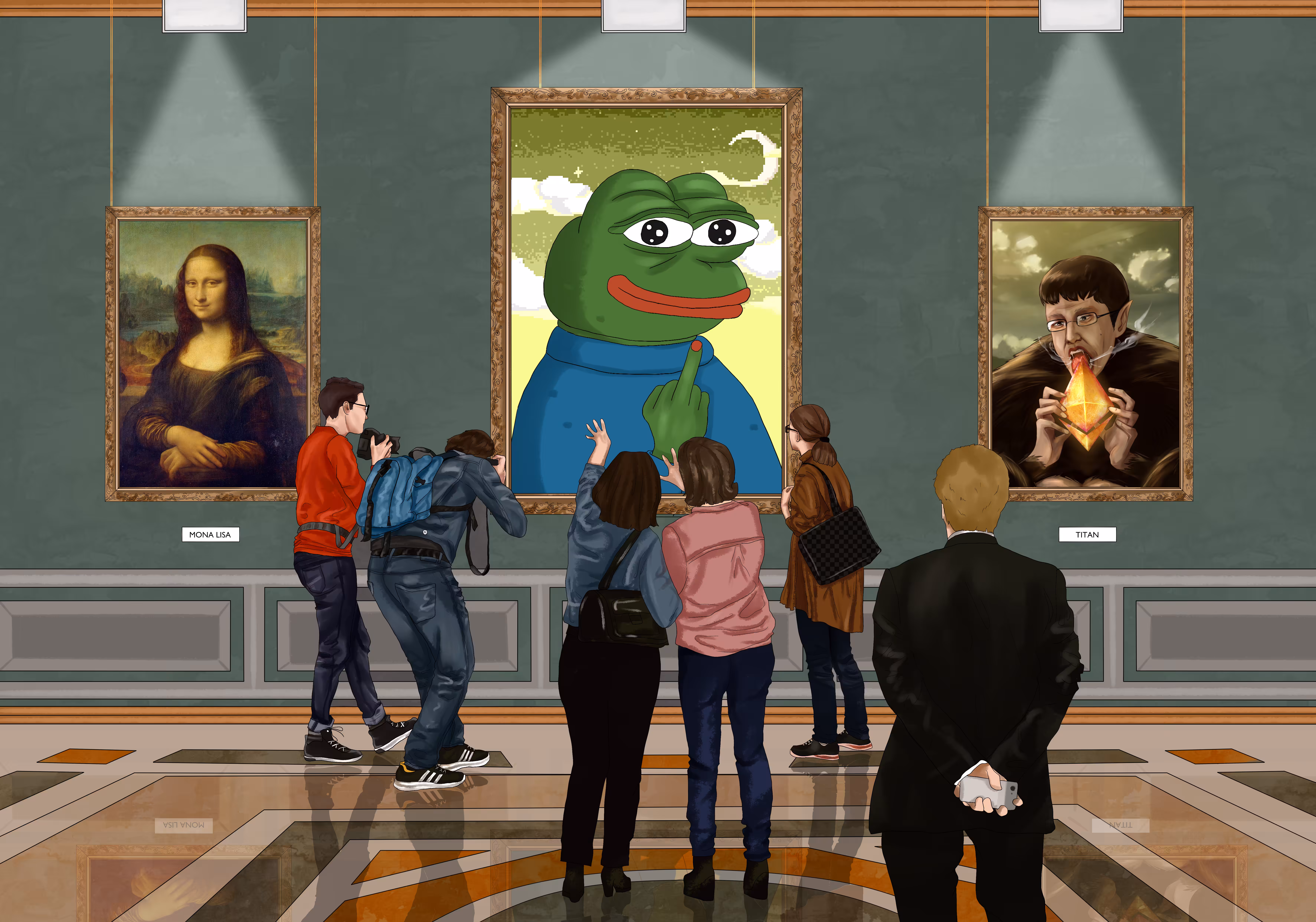 The change in art 👀