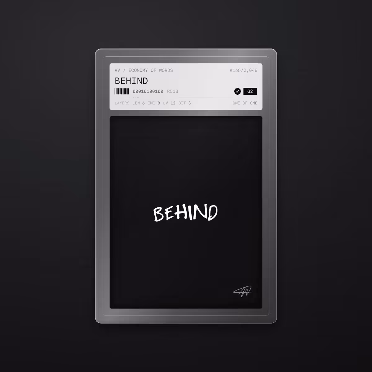 BEHIND · #165