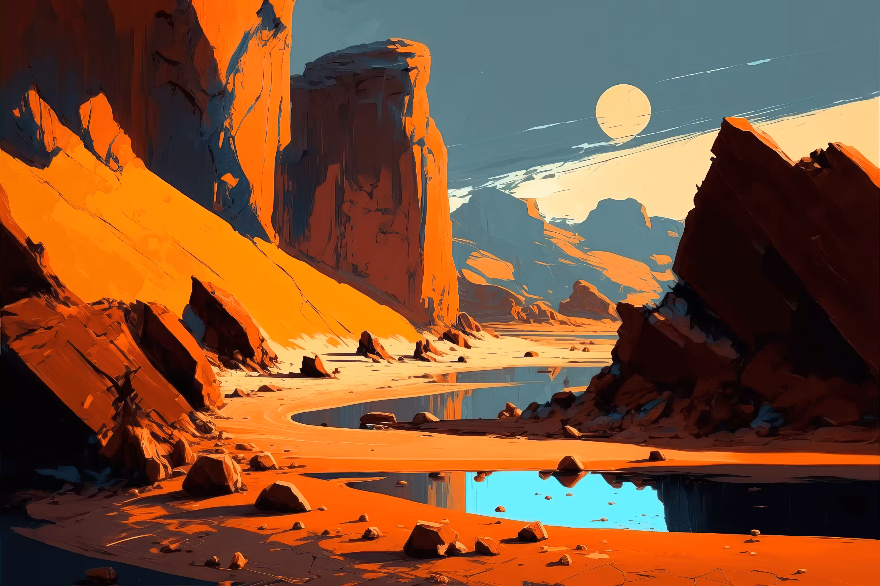 Martian Landscape #3