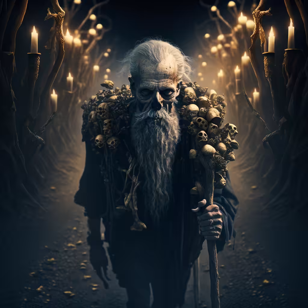 Dark Tarot Card #9: The Hermit