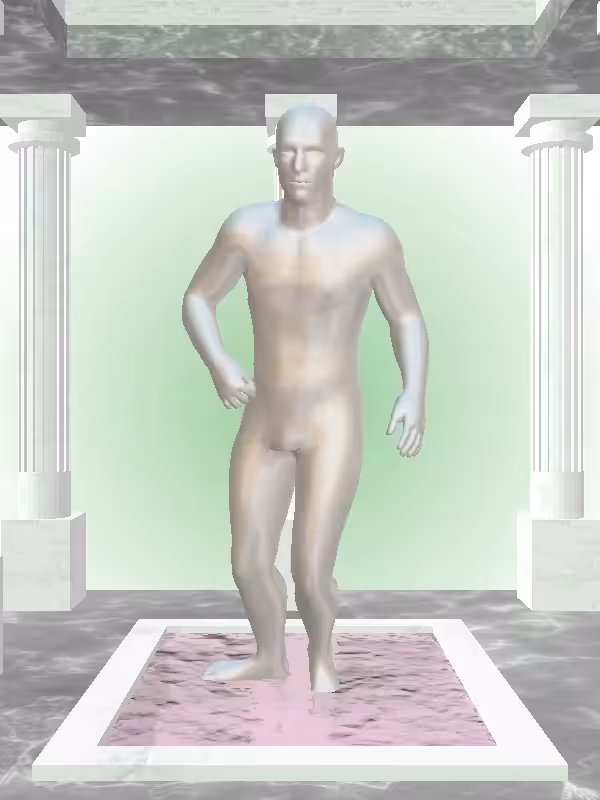 HeavenComputer: The Injured Silver Haze Man #2302