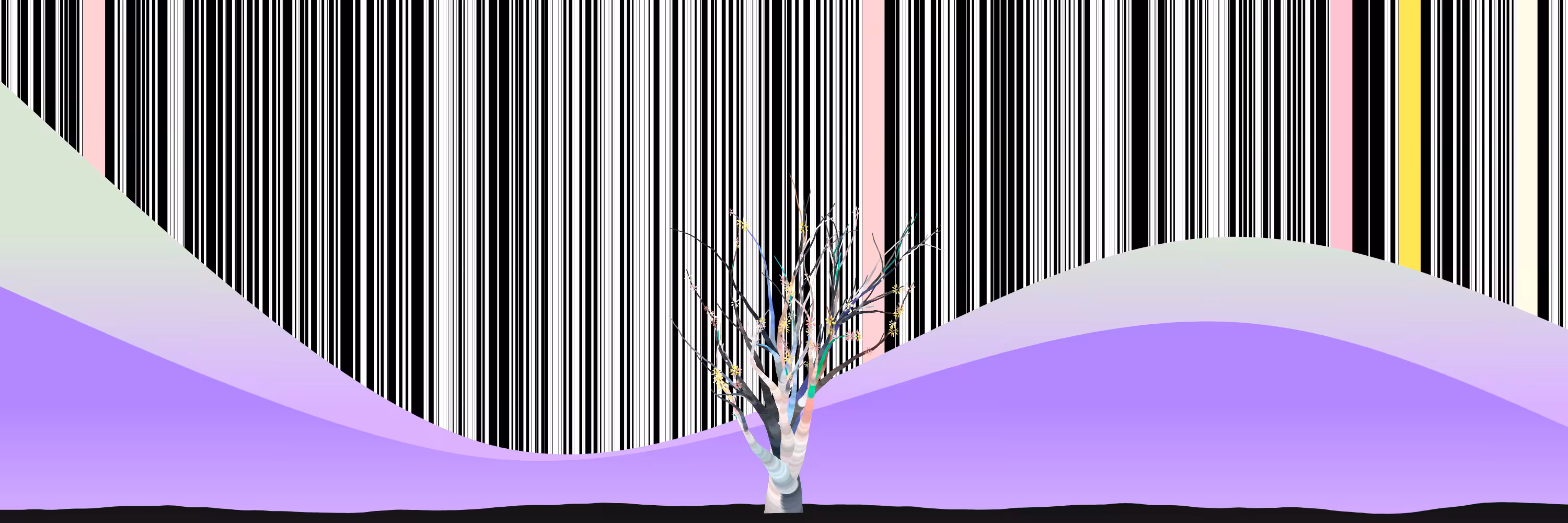 Coded Flowering Banner #003