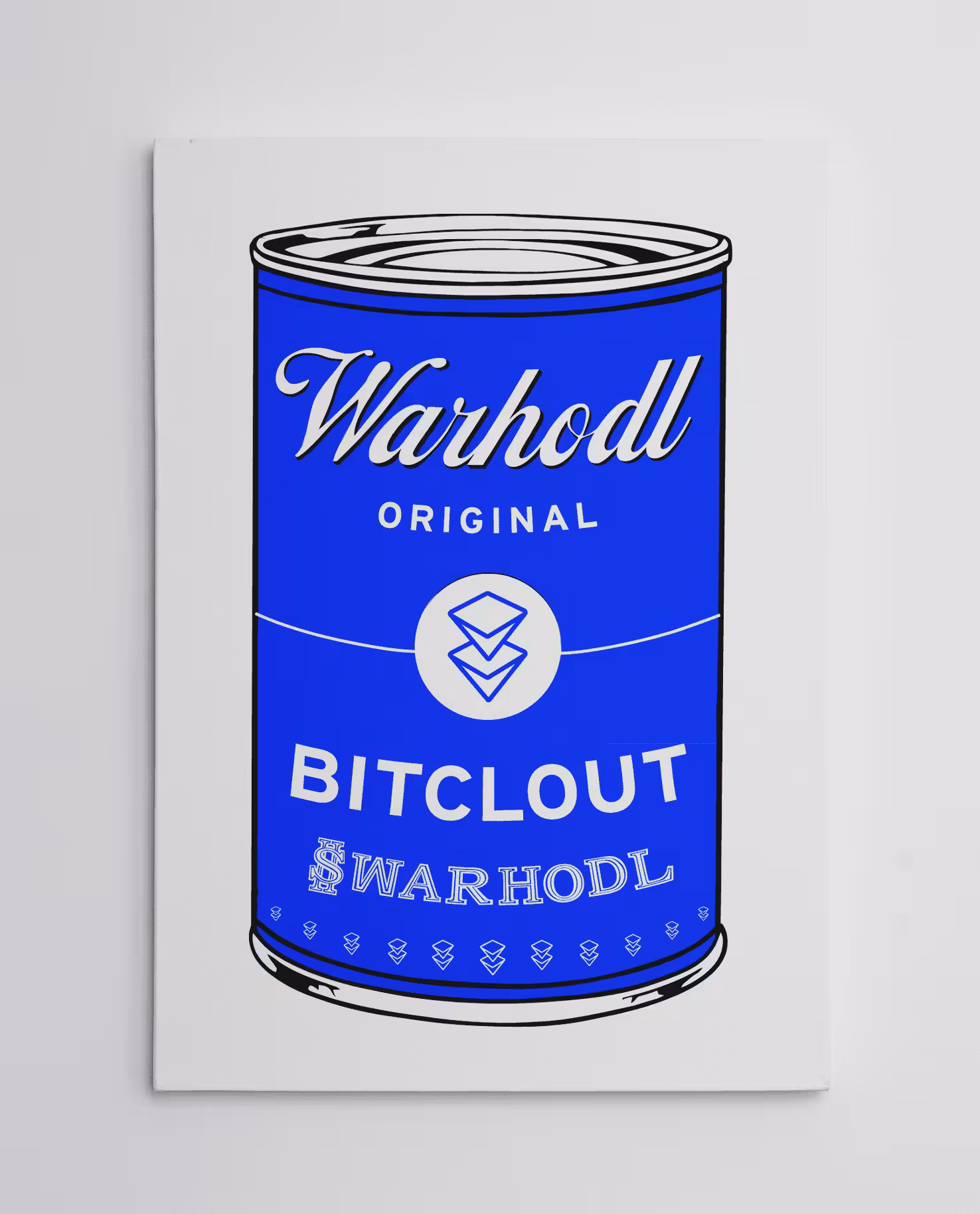 WARHODL Artist Proofs: WARHODL Artist Proof "$WARHODL" Original Can