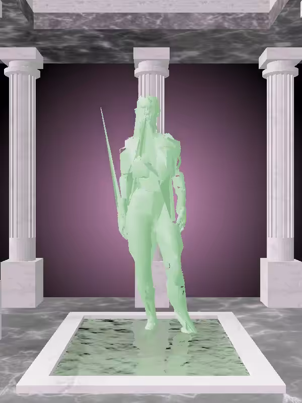HeavenComputer: The Loser Normie Green Woman #4343