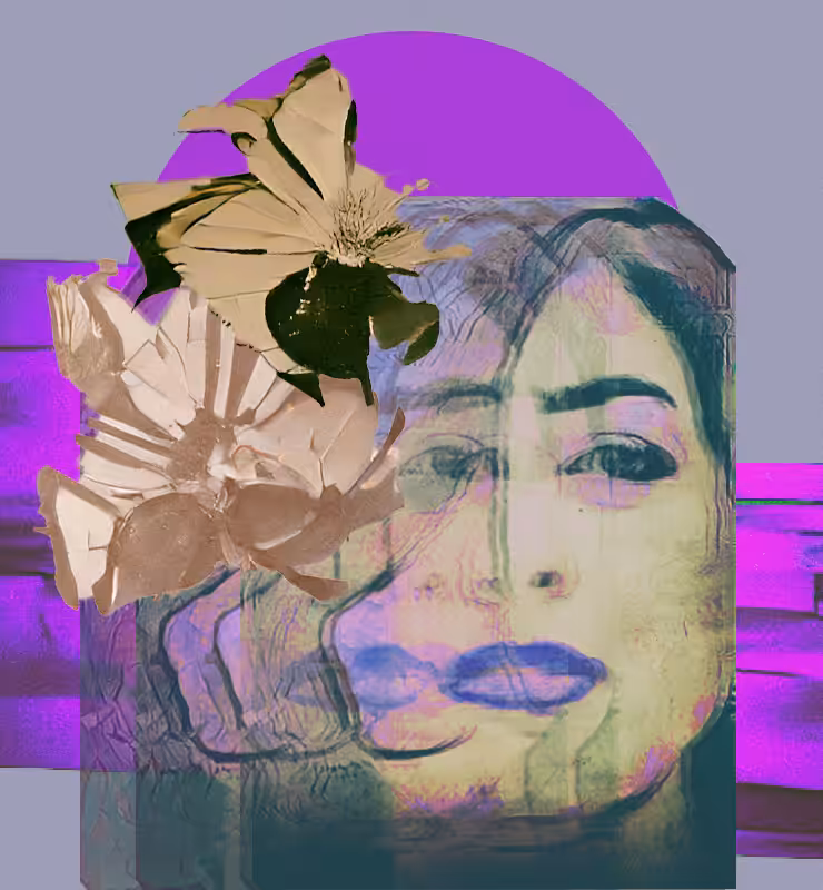 Self portrait #1 Behind the illusions #14
