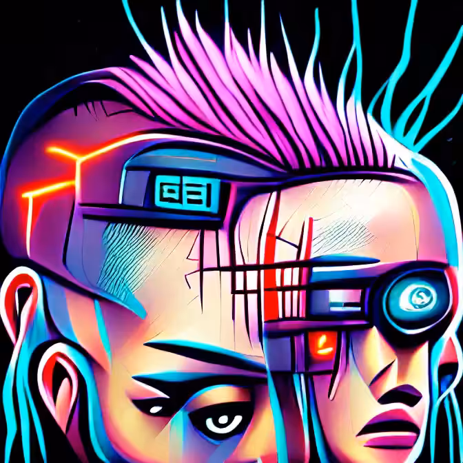 Cyberpunk Illustration 21