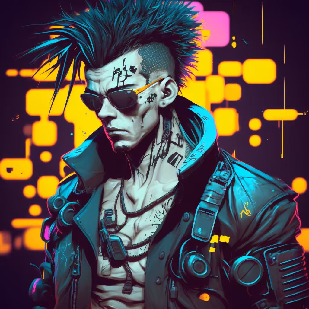 Cyberpunk Blockchain #22
