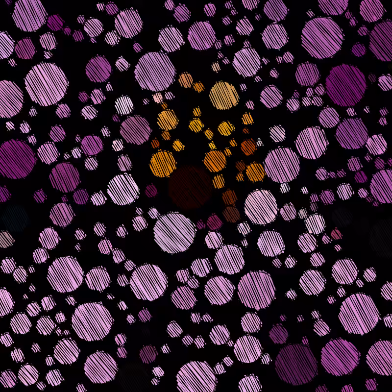 roughly packed flowers #6