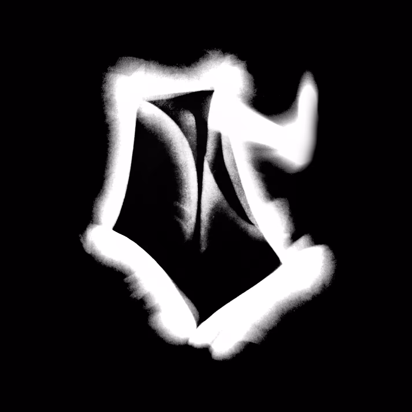 ARTIFACT light calligramm #8