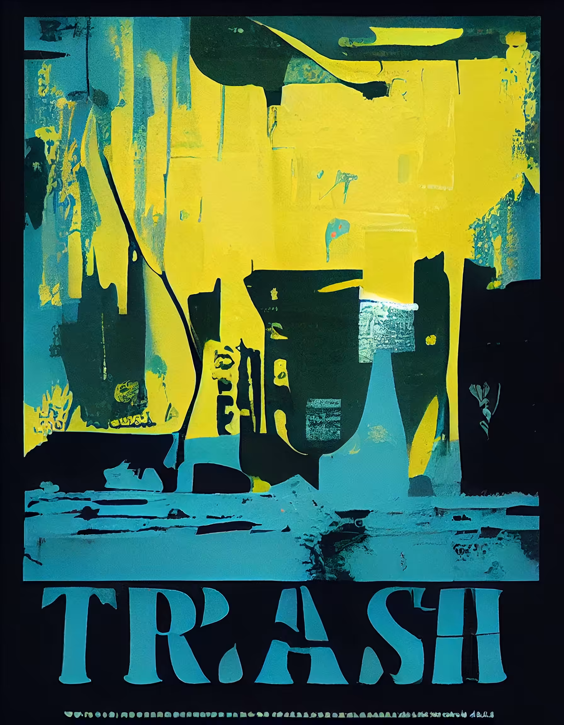 Trash poster