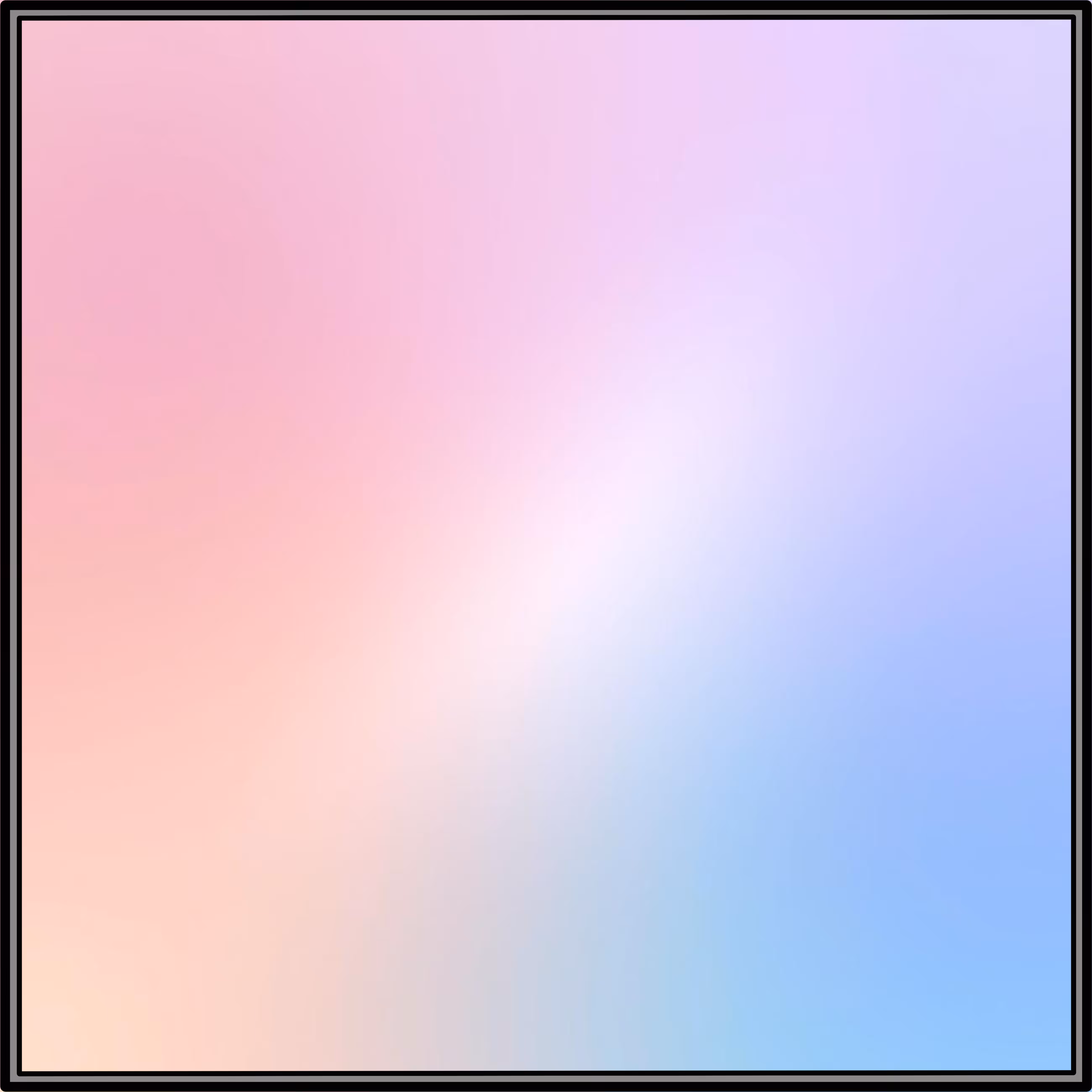 Phil-Base-FND: Color Field #9: reds and blues over white