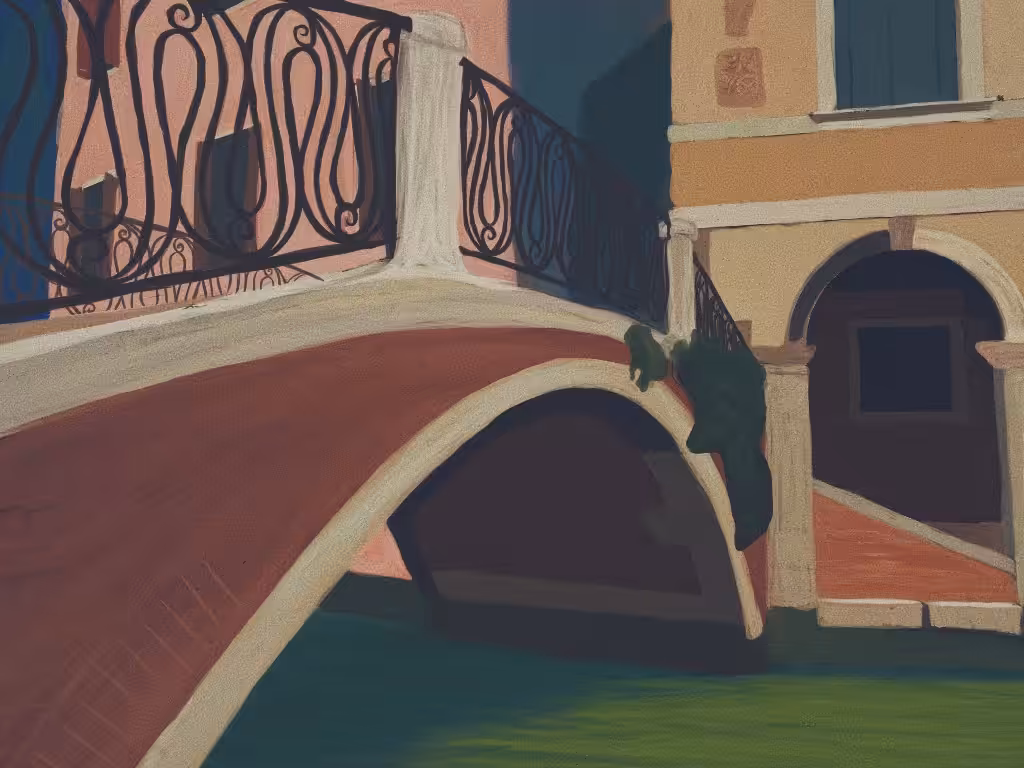 Venice Bridge Landscape