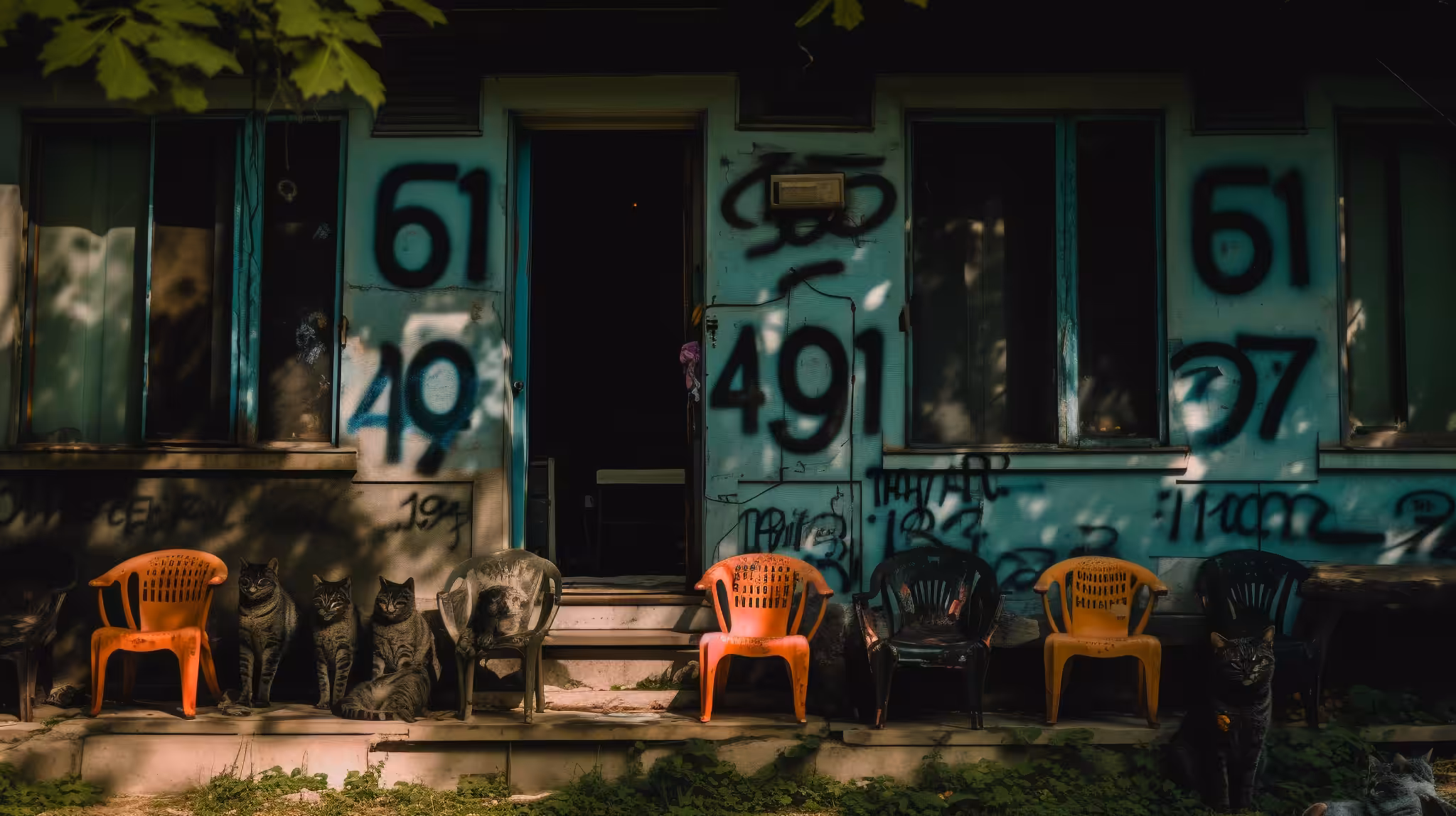Number House Likes Cats
