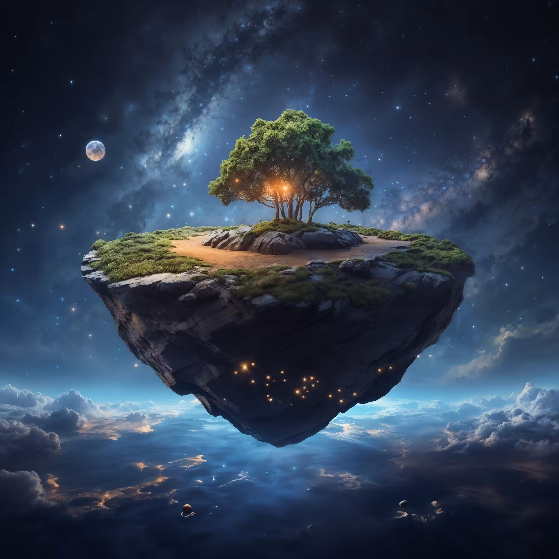 Celestial Visions: "Floating Island"