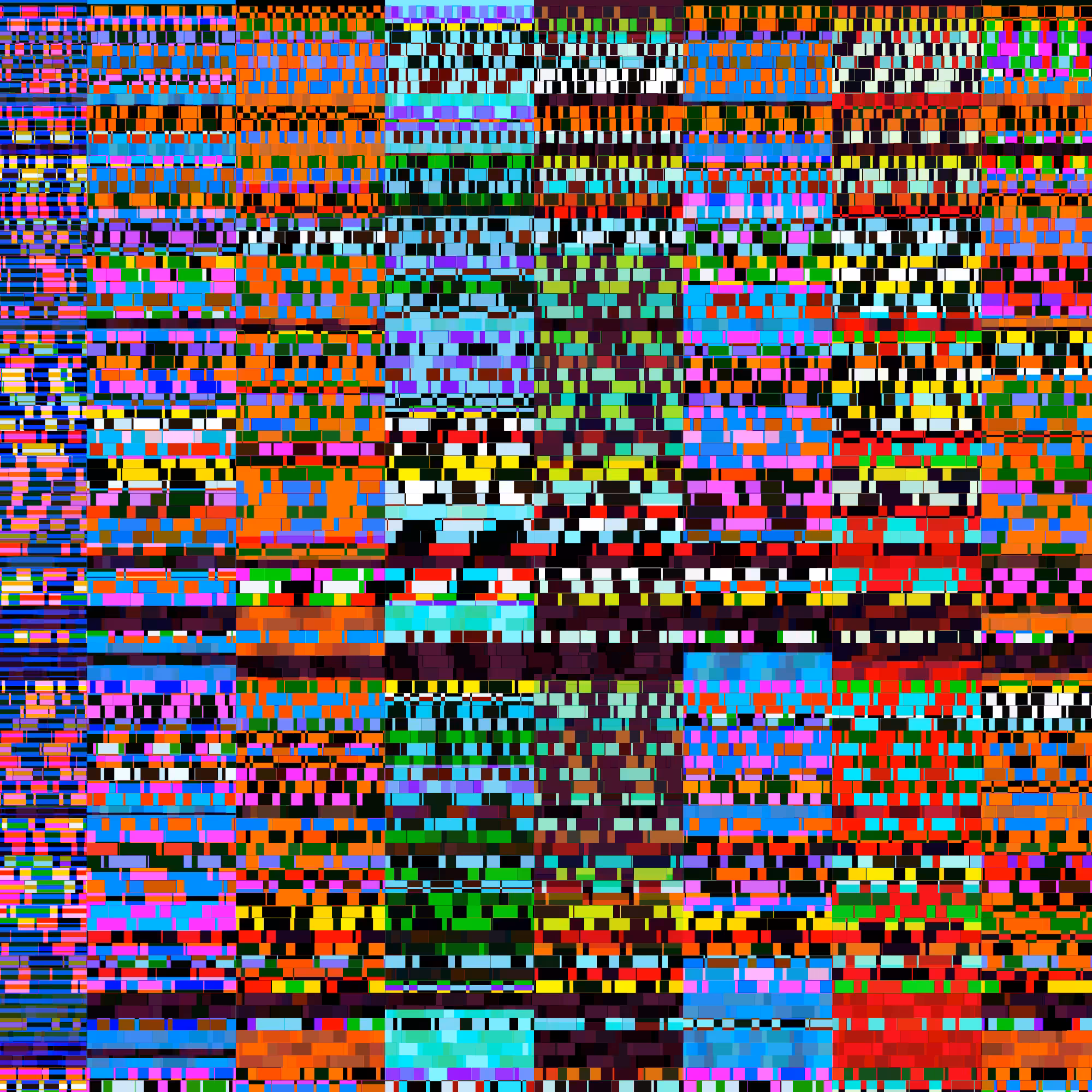 Glitchometry Stripes #46