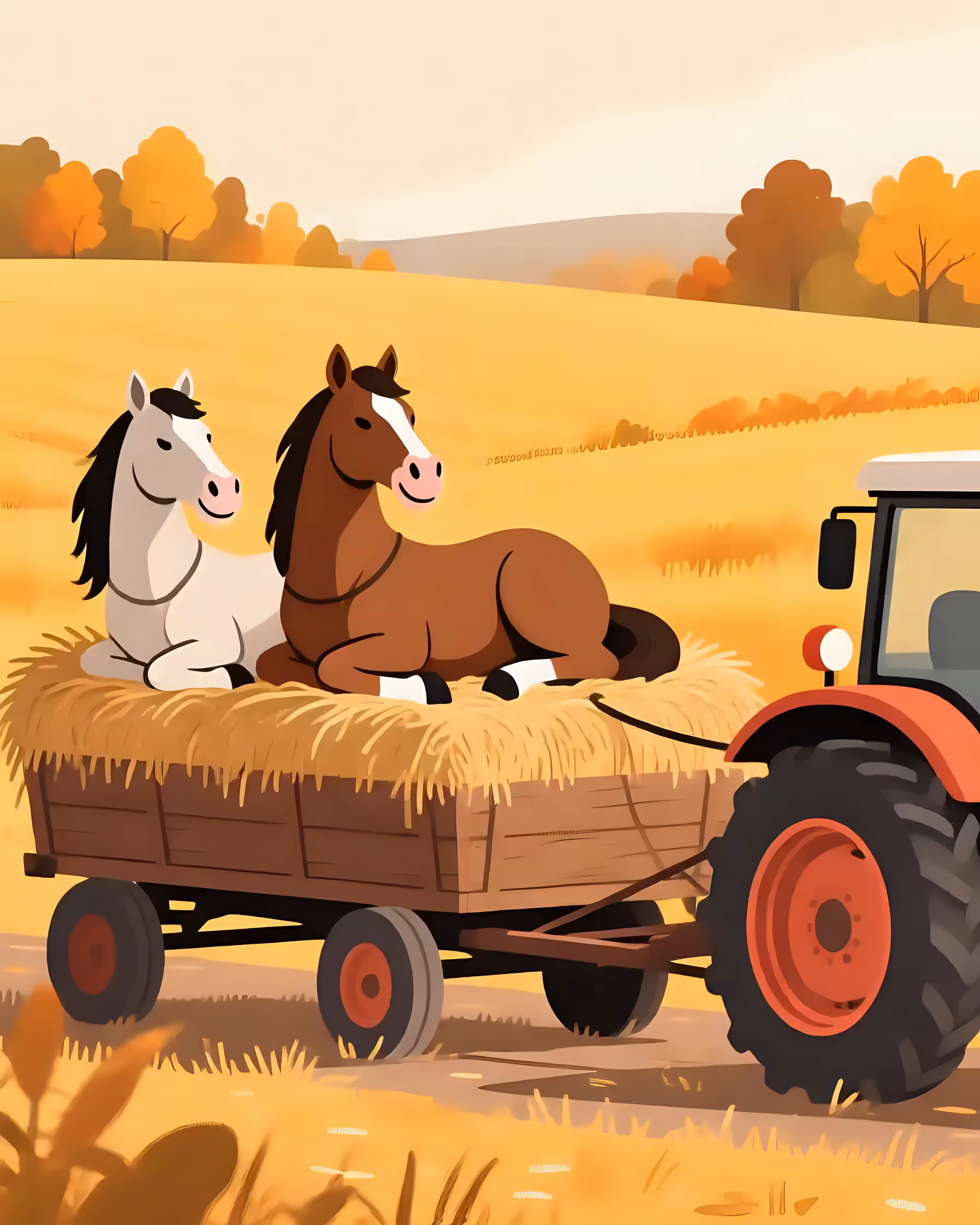 A horses day off 