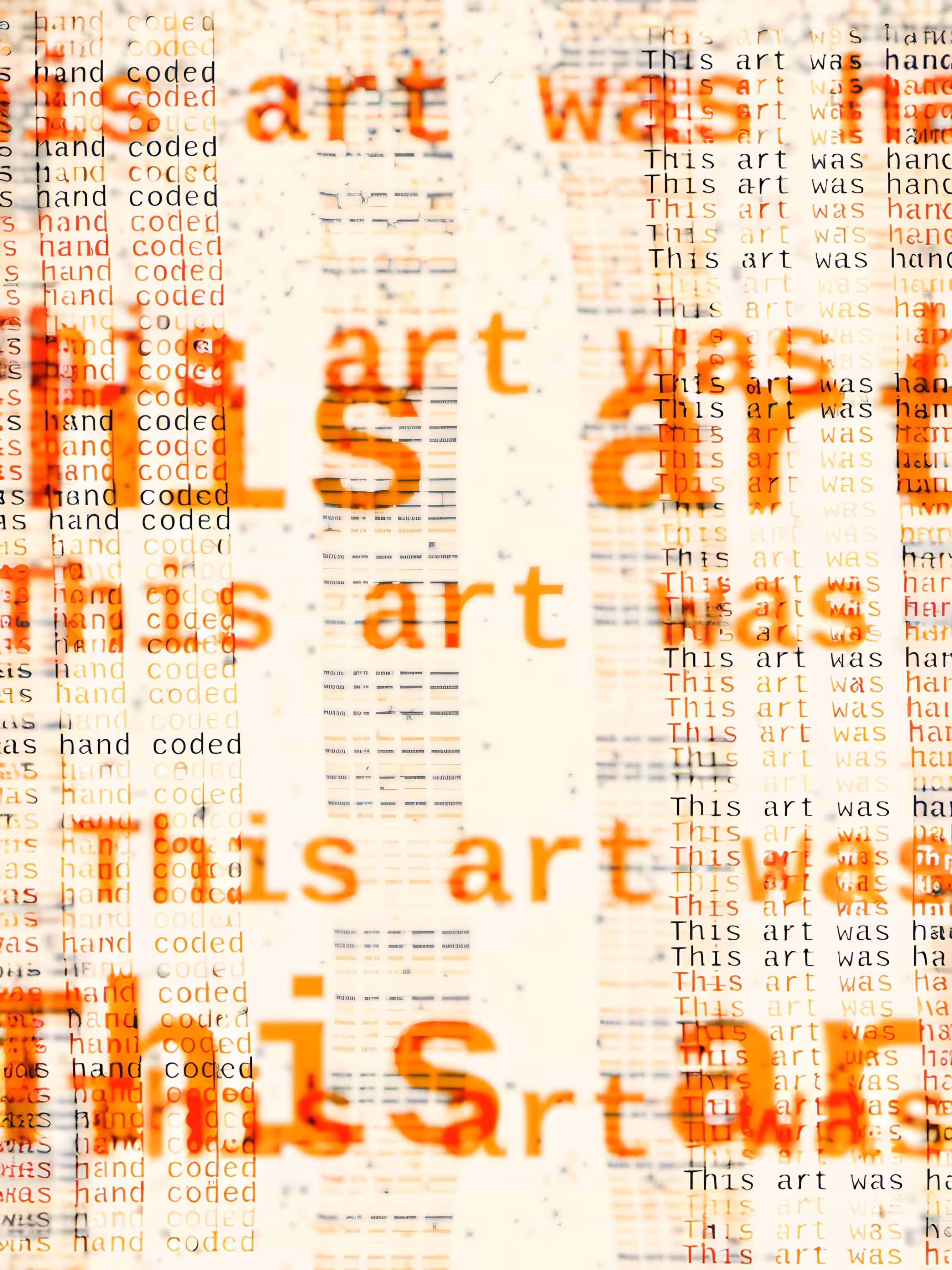 Is it AI art if a human designed it? #26