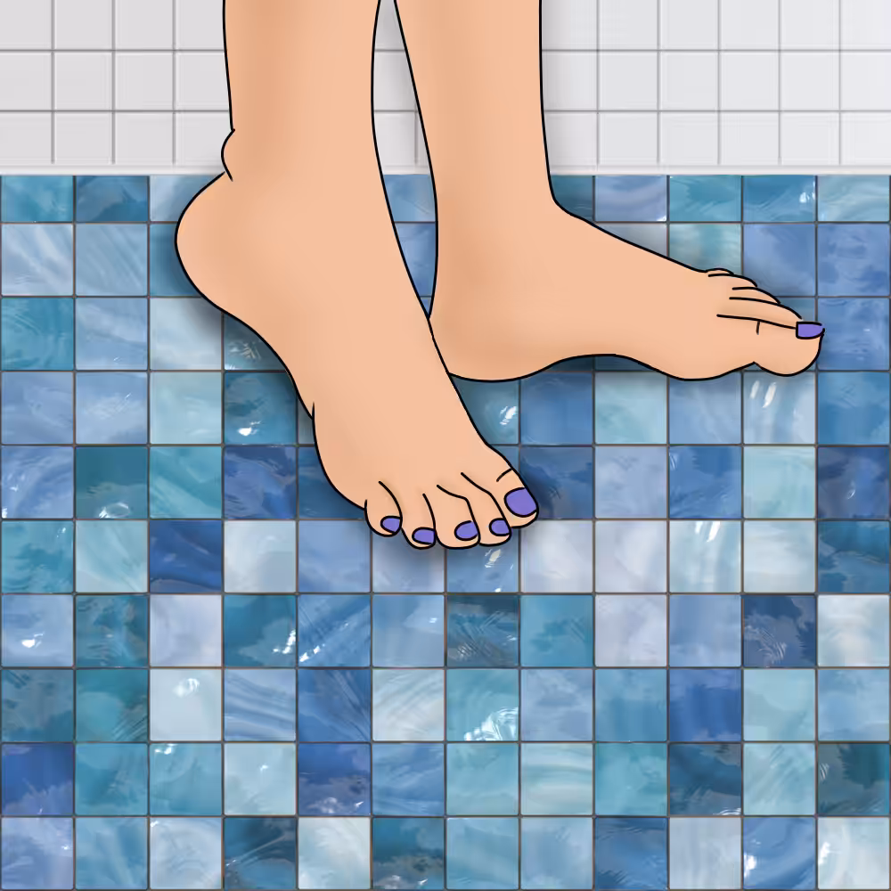 Stress free and smooth feet!