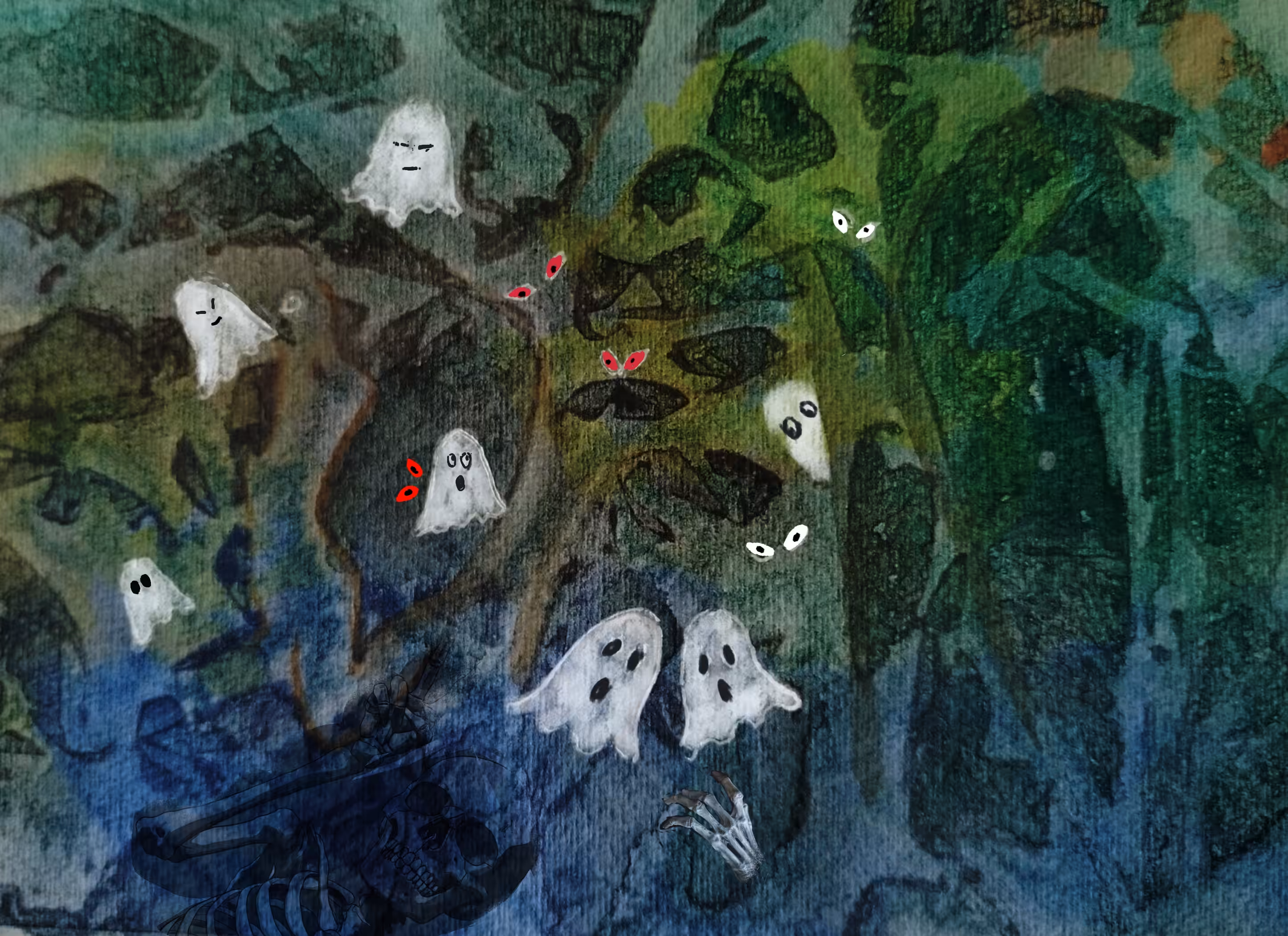 Walk into the forest 