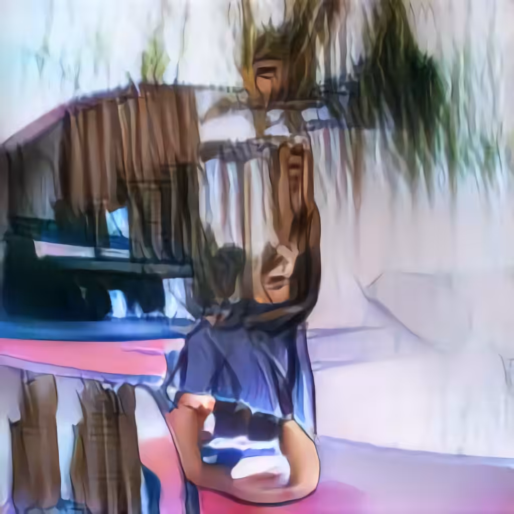 Catgirl interpretated from a GAN