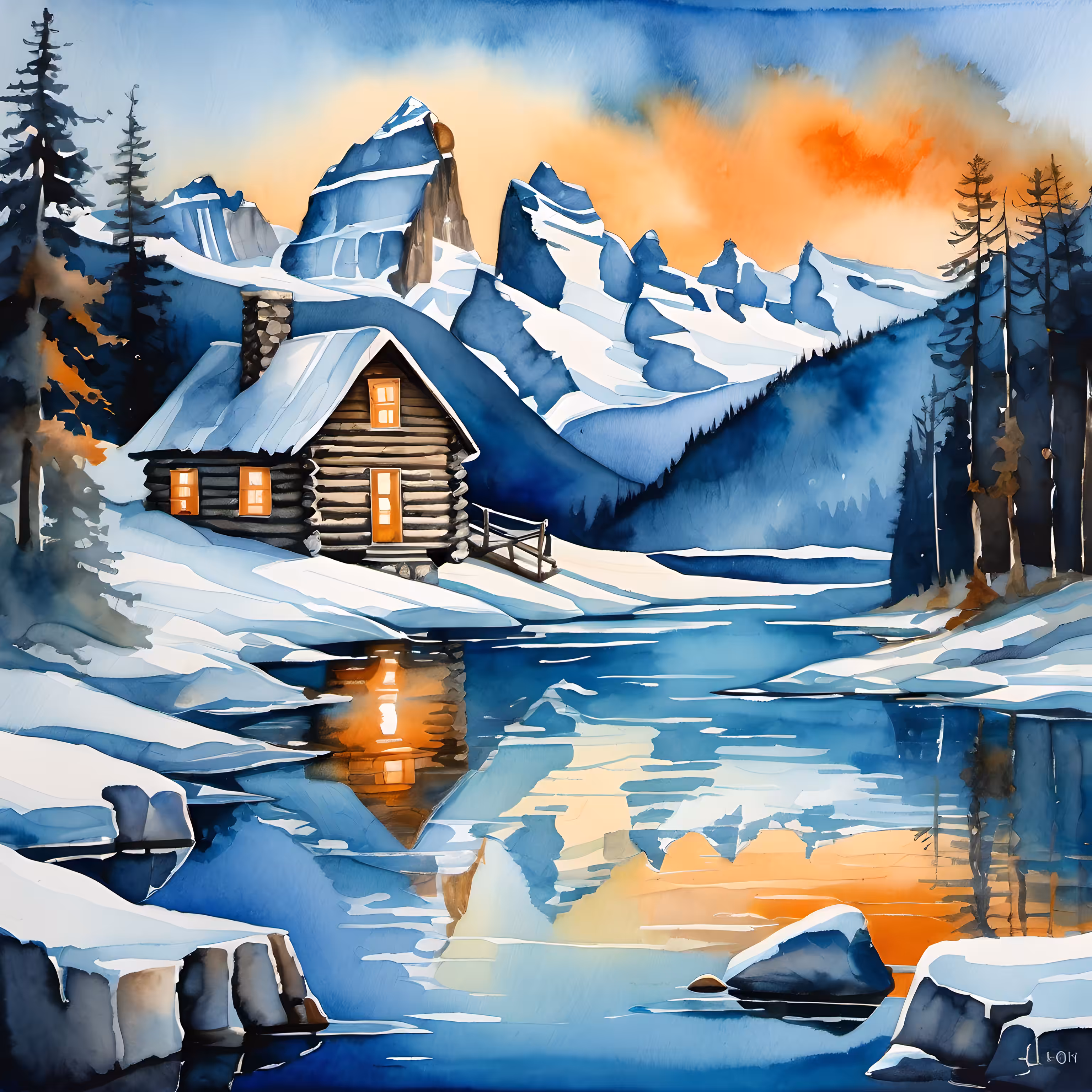Glacial Lakes #70