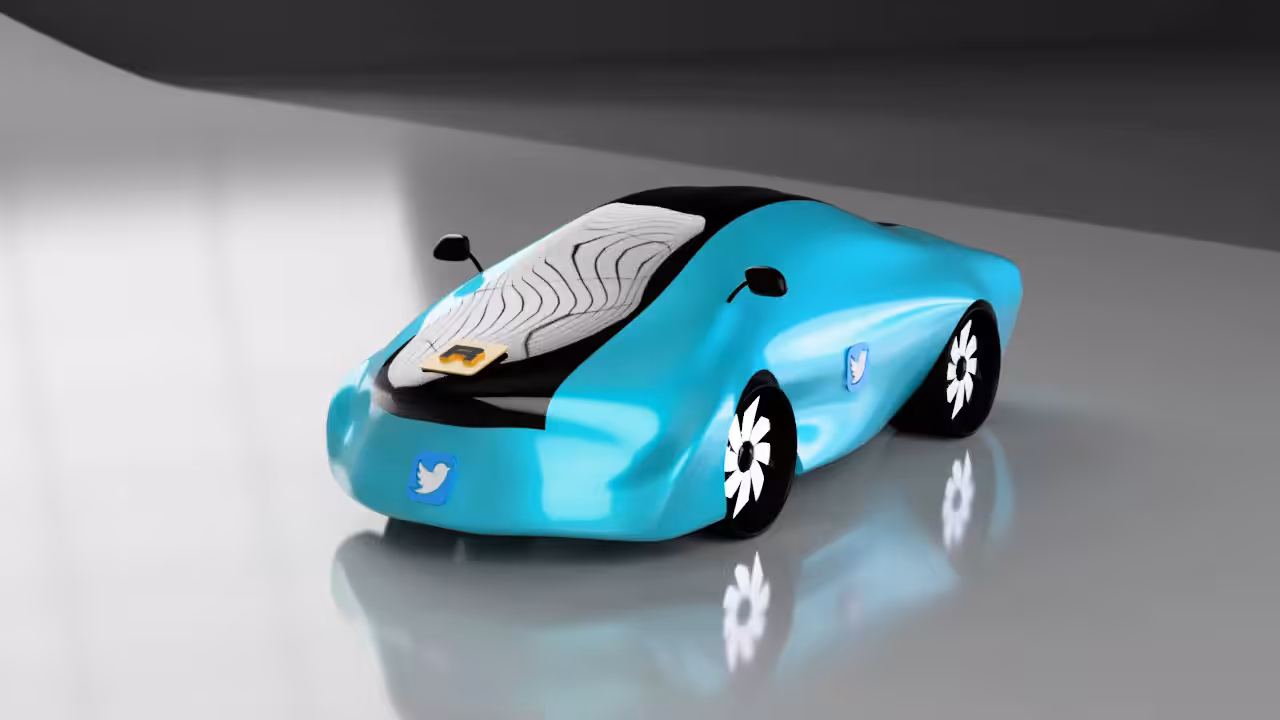 Rarible & Twitter Car