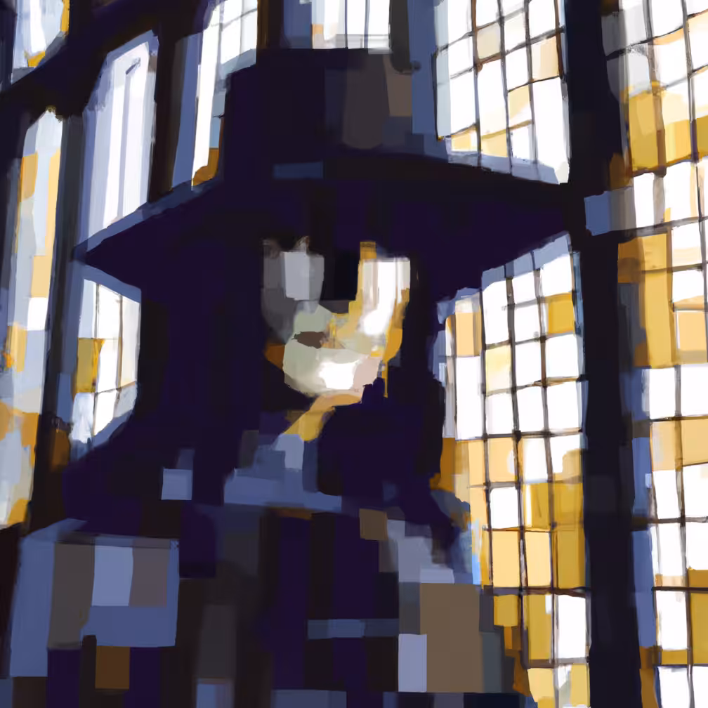 Three cycles: Iconic Panelscape Girl with a Pearl Earring
