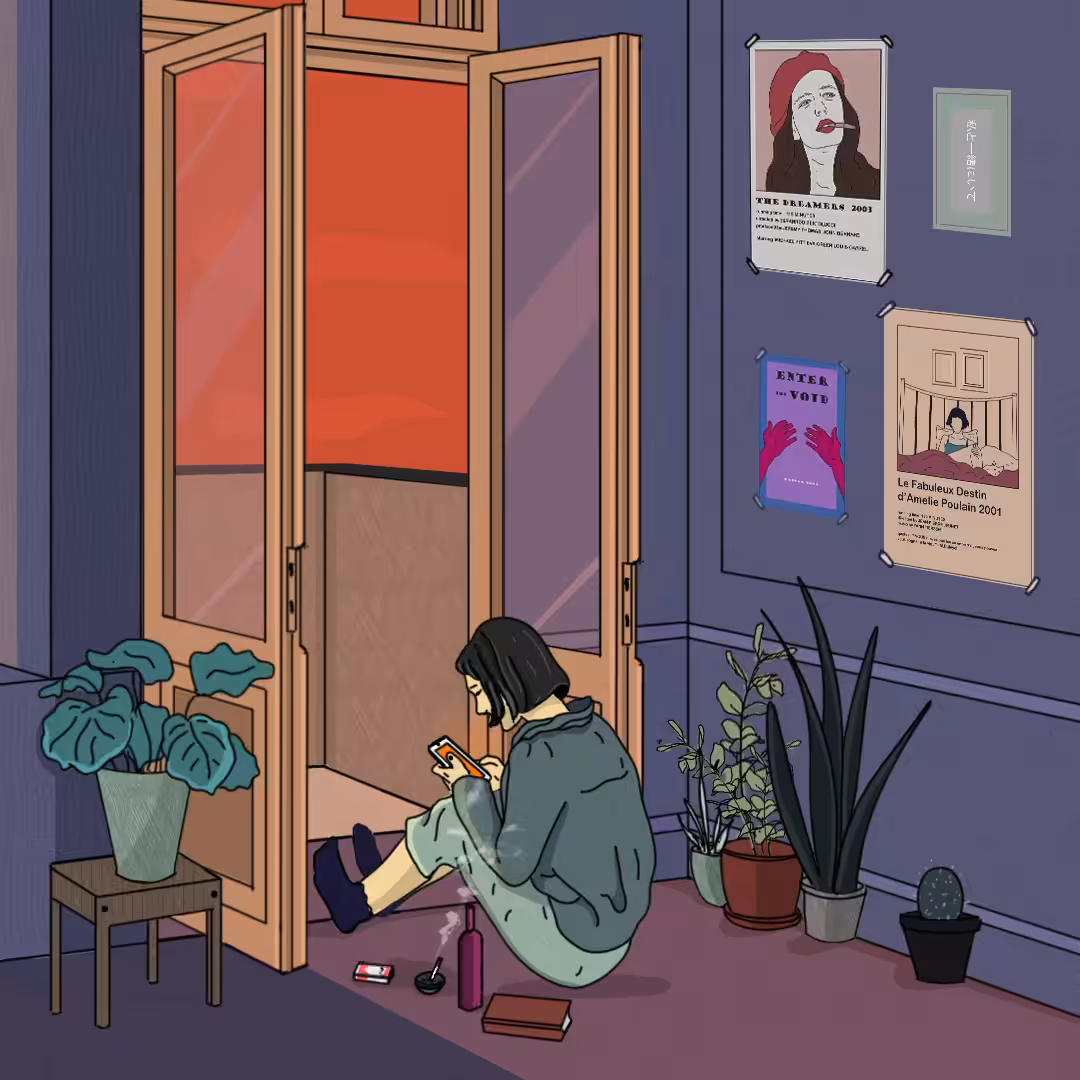 " My room "
