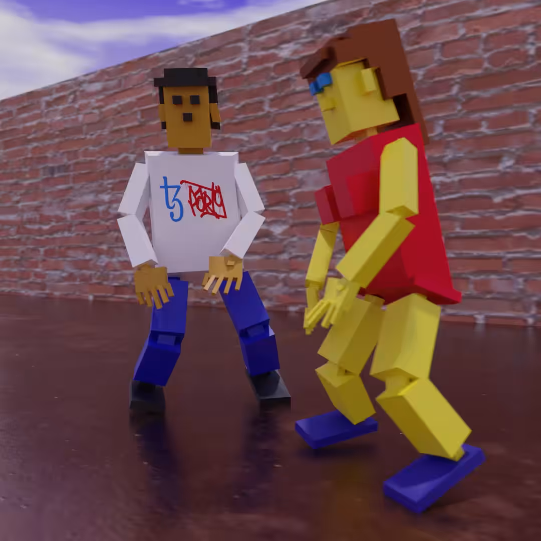 Voxel Dancer 0082