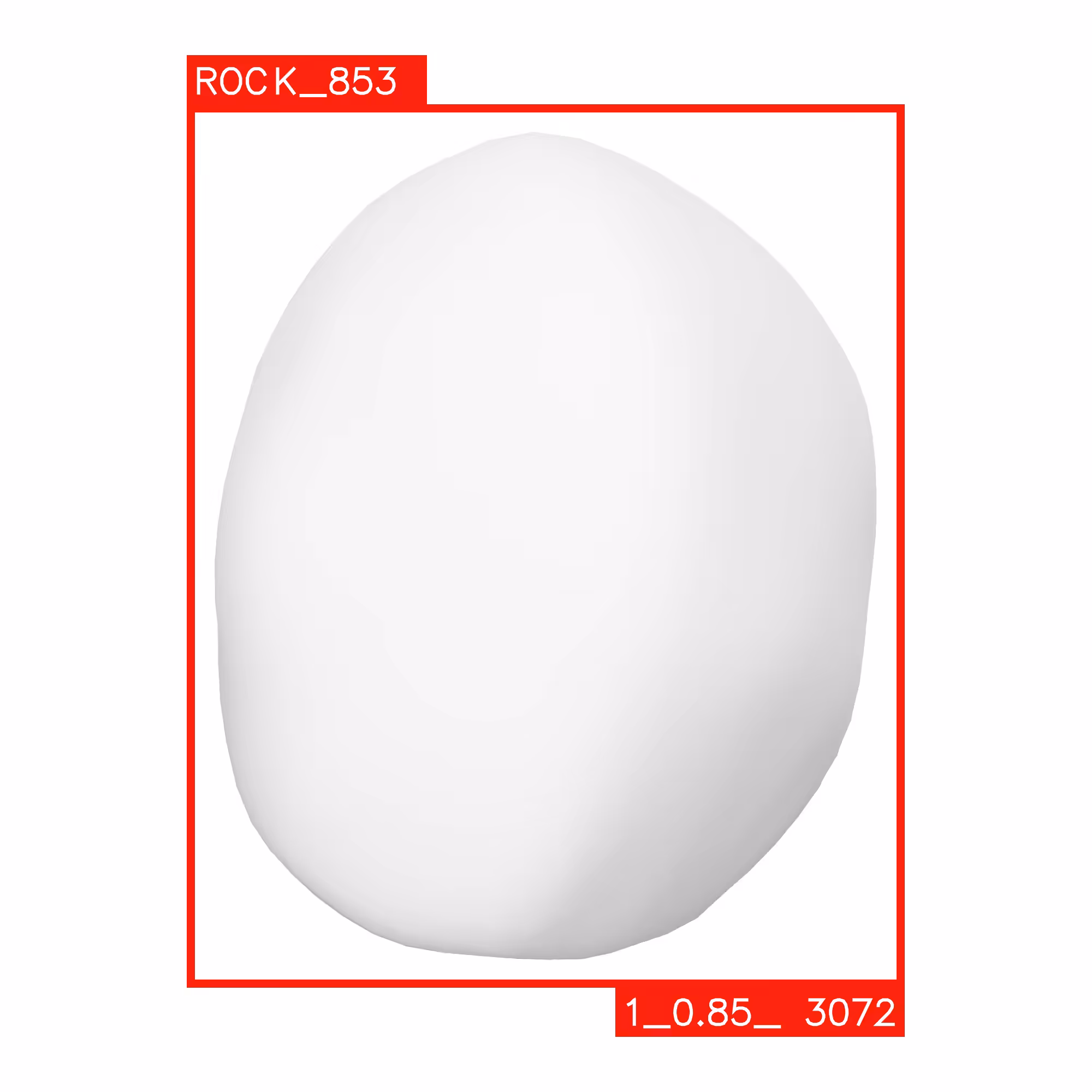 UNSHADED ROCKS: ROCK 853