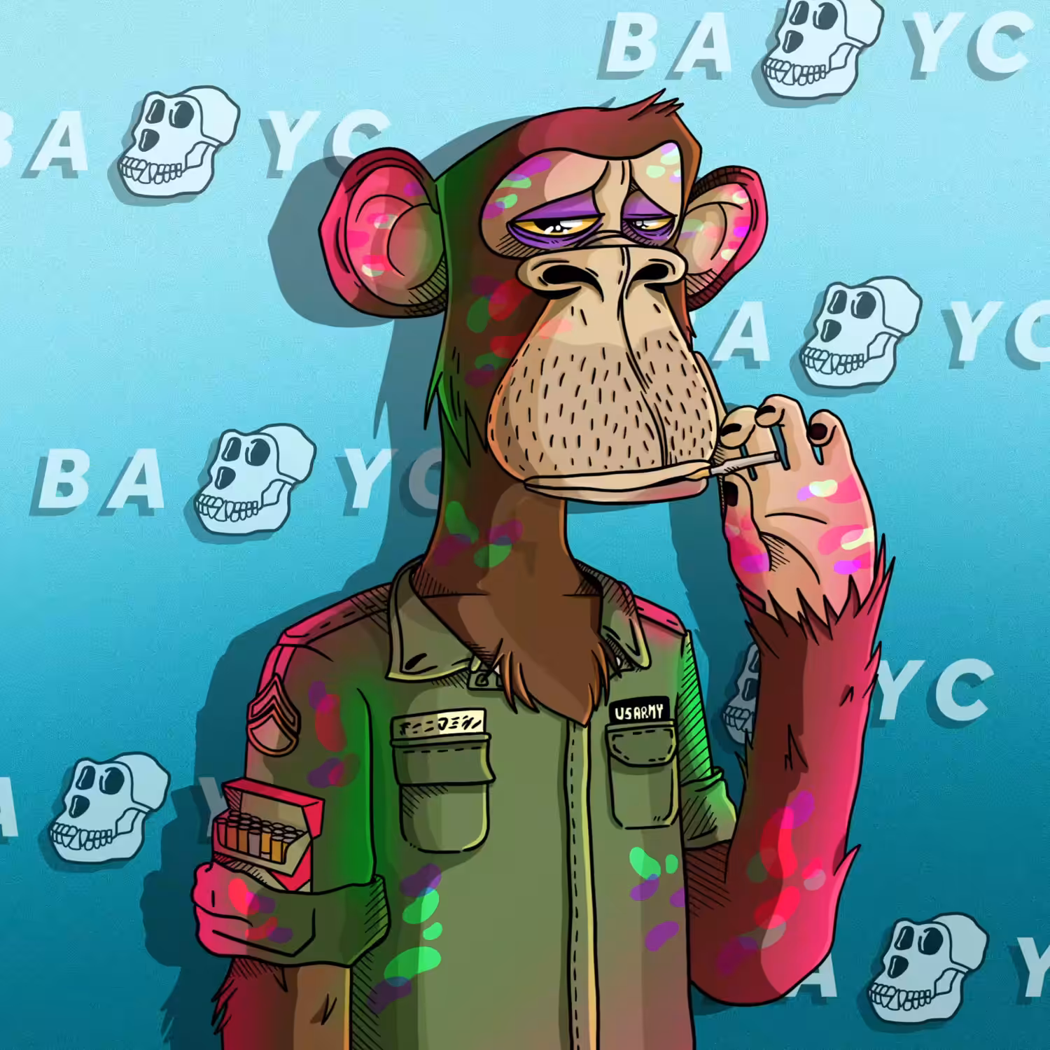  Based Bored Ape Derivative by FatBaby