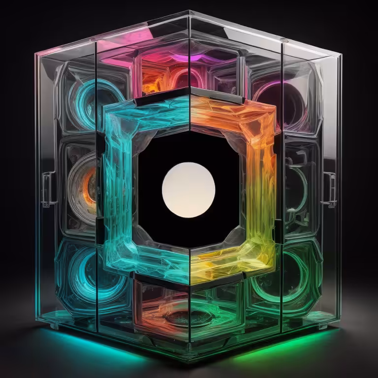 Diverse: 3D colored cube