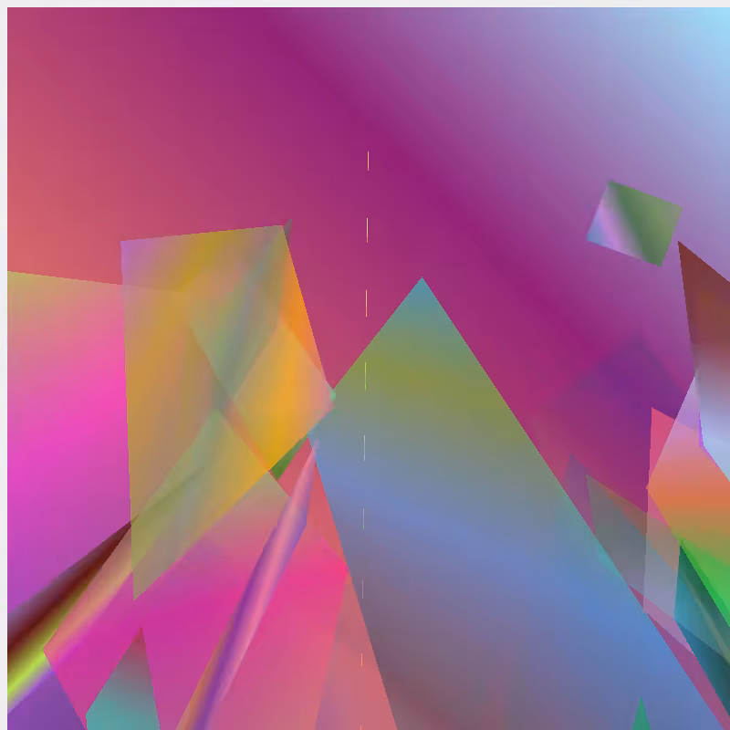 random divs with gradient and perspective #7