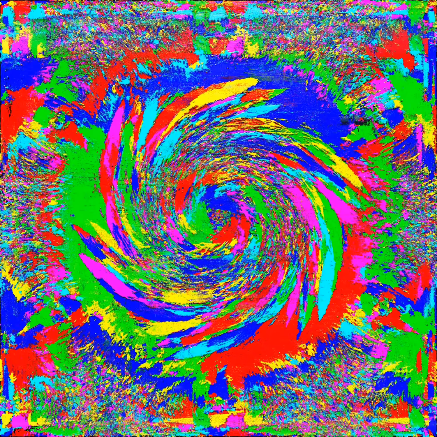 Spiral of colors