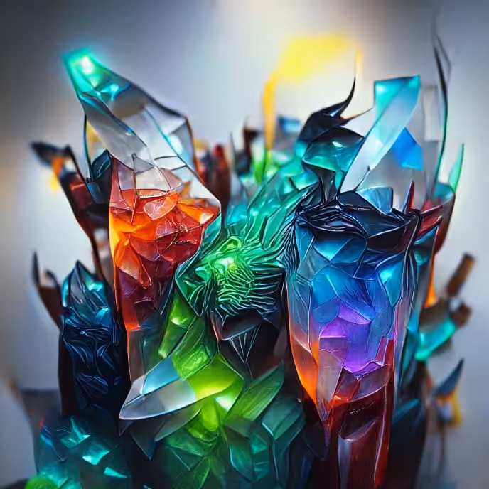 Glass Fragments 