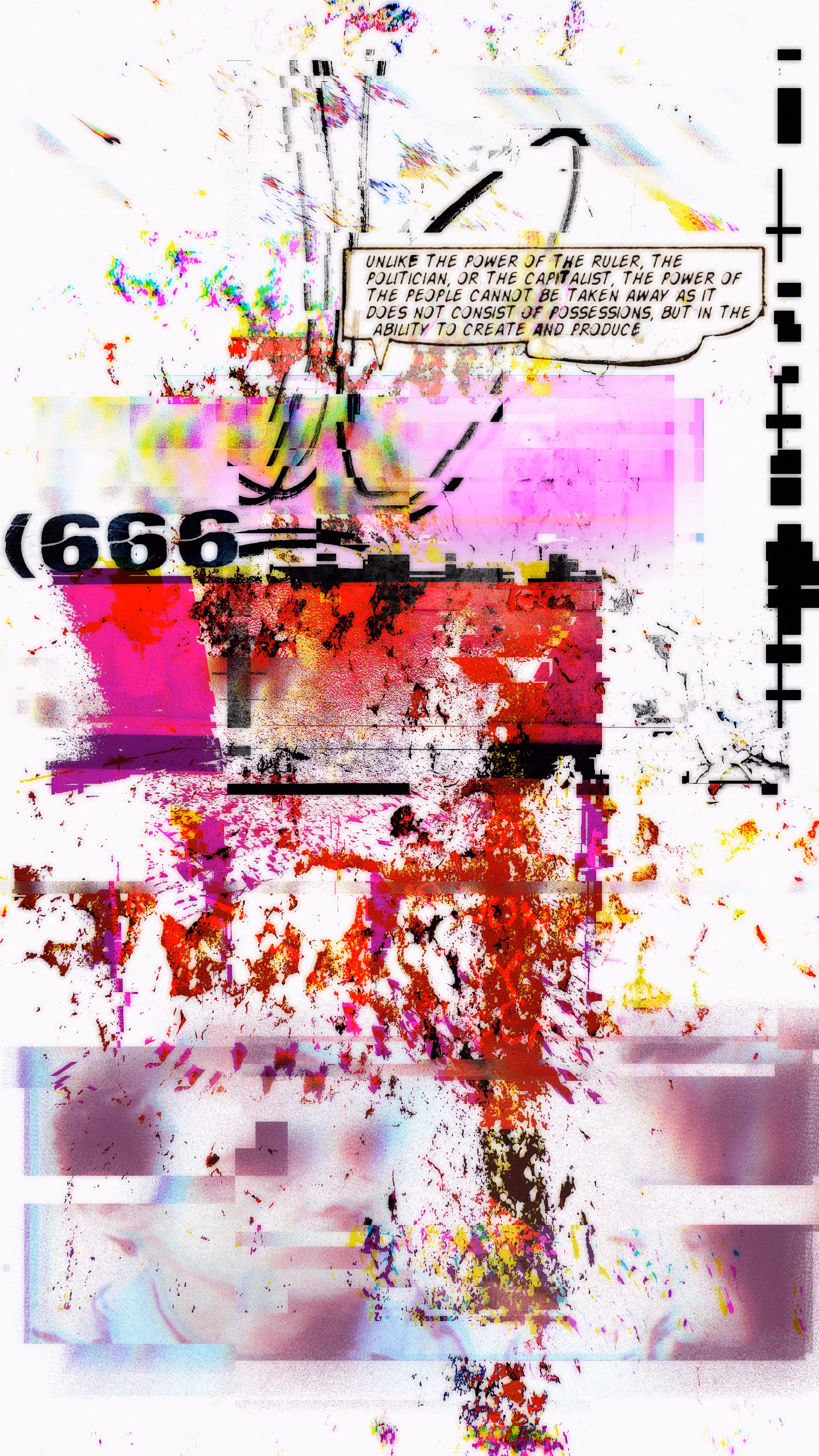 it must've been a delusion of pink and red