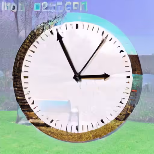 GlitchClocks AI - Grandfather Fragments