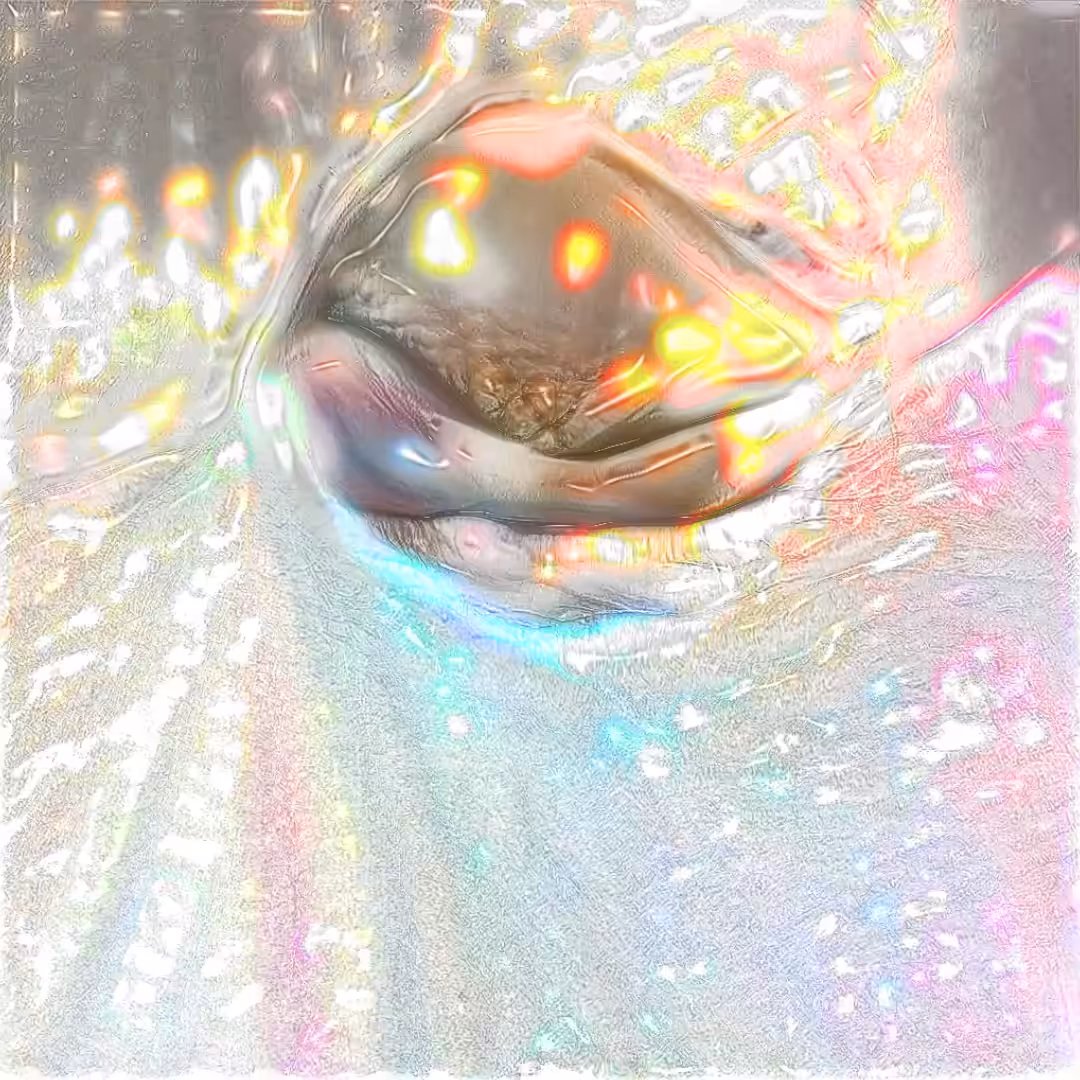 The auras around lights are their spirits