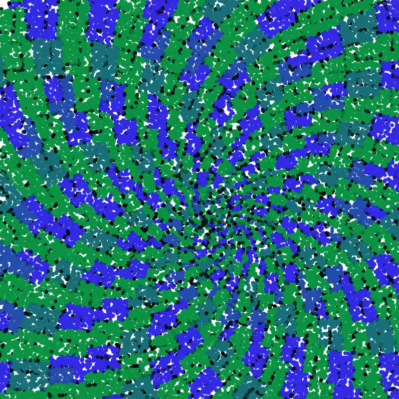 Mosaic or stained glass drops #10