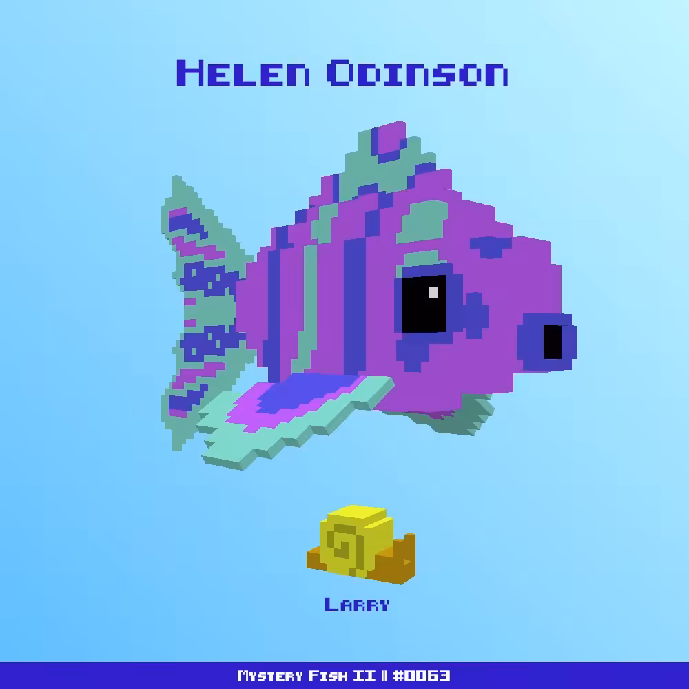 Helen Odinson :: Mystery Fish 0063/1000